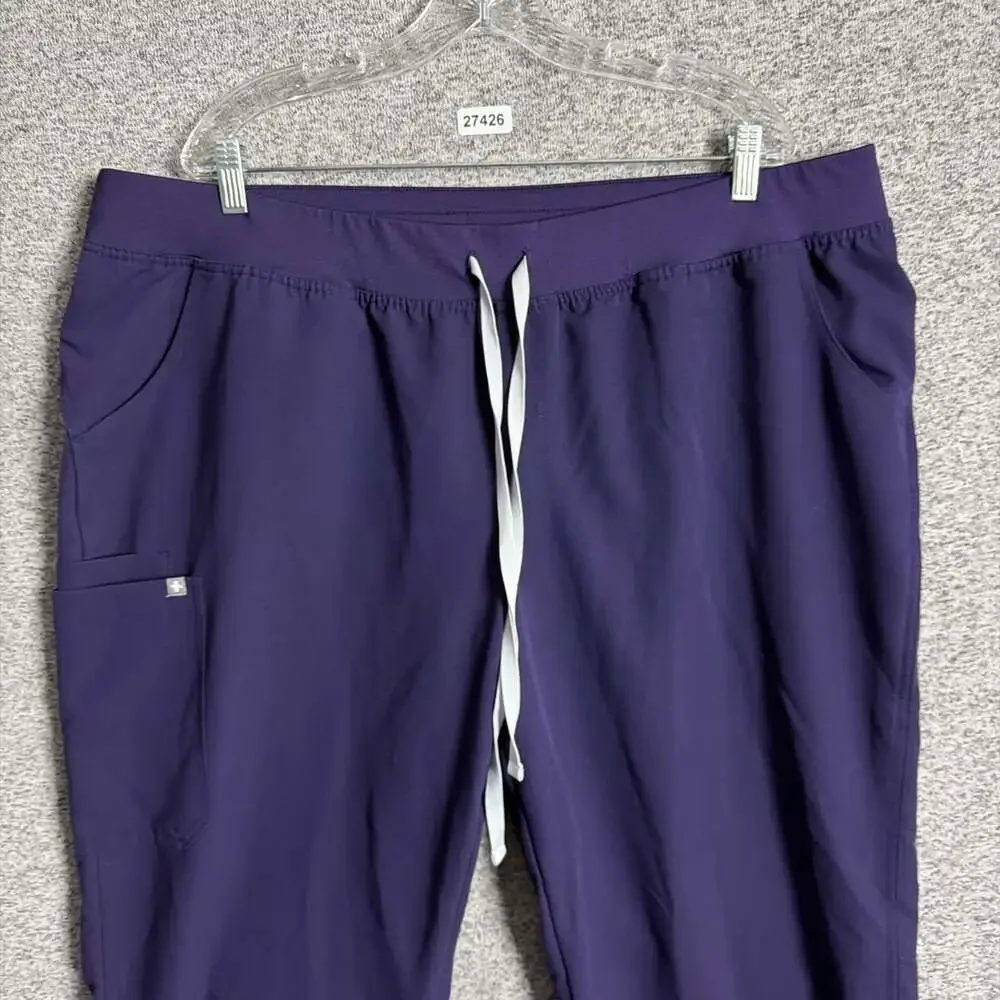 Figs Women’s Size 4XL #4209 Purple Kade Straight Leg Scrub Pants